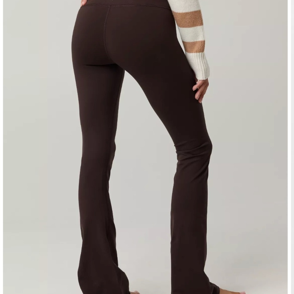 Aerie Chocolate Flare Pants